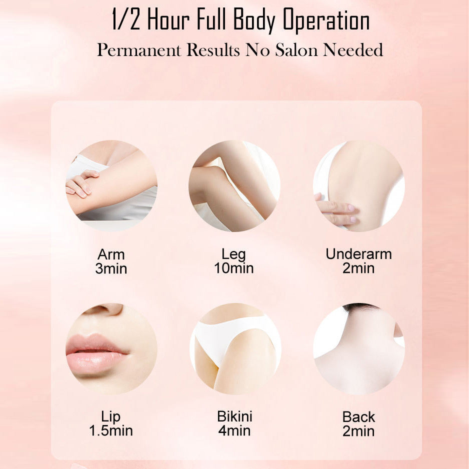 IPL Laser Hair Removal Device for Face and Body
